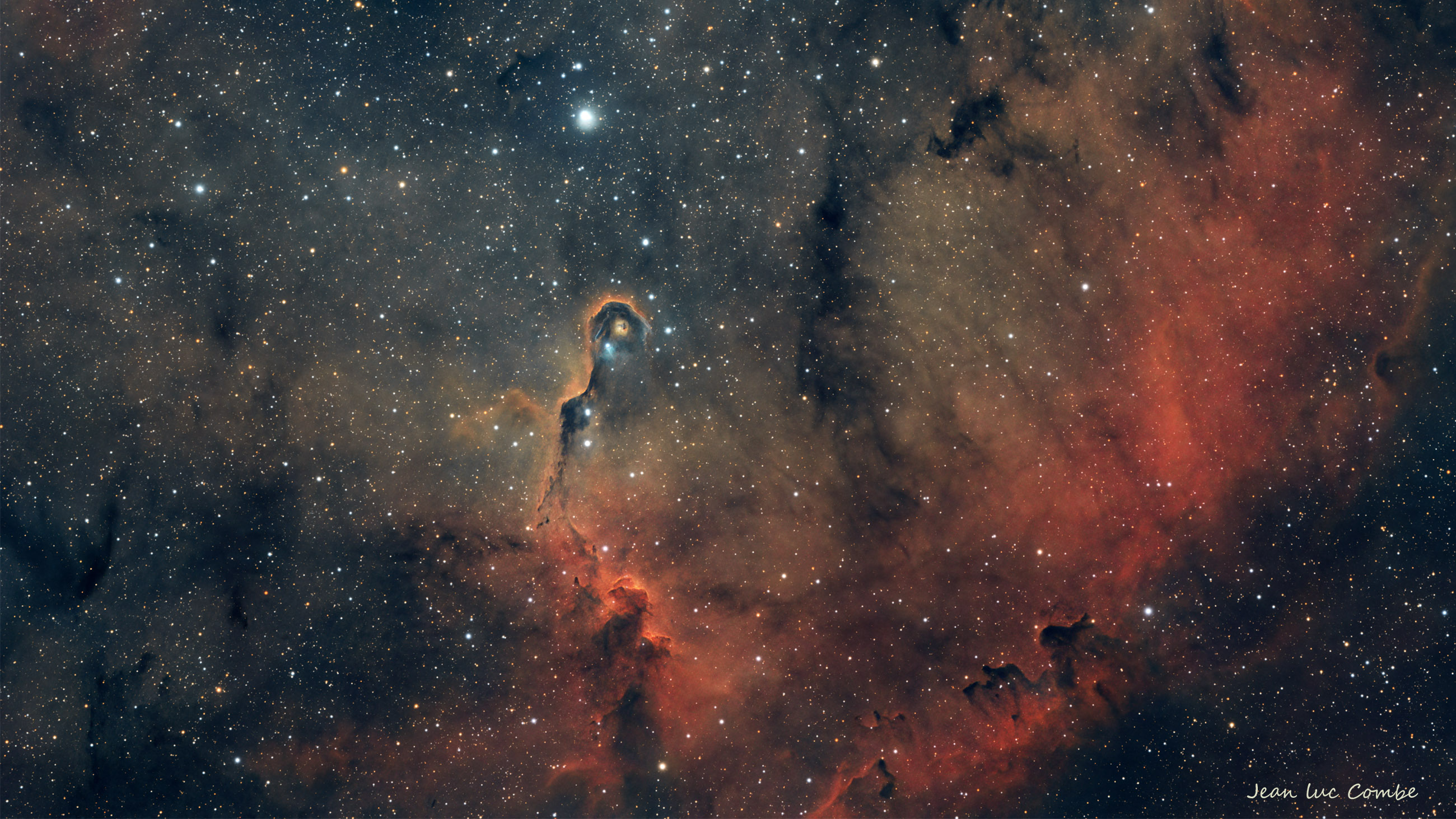 ic1396 nébuleuse la trompe d'elephant