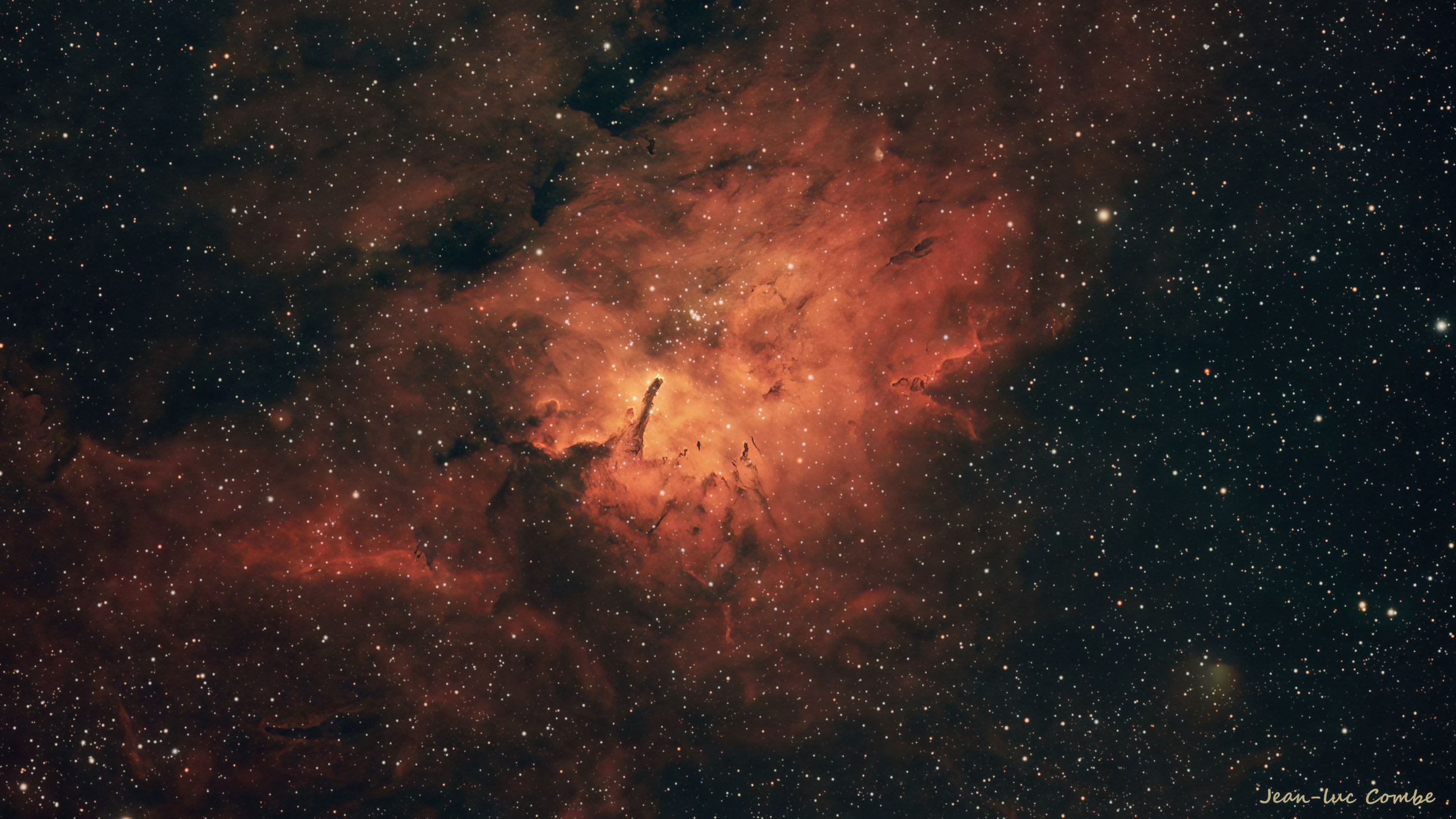 ngc6823 Nébuleuse du poisson scalaire