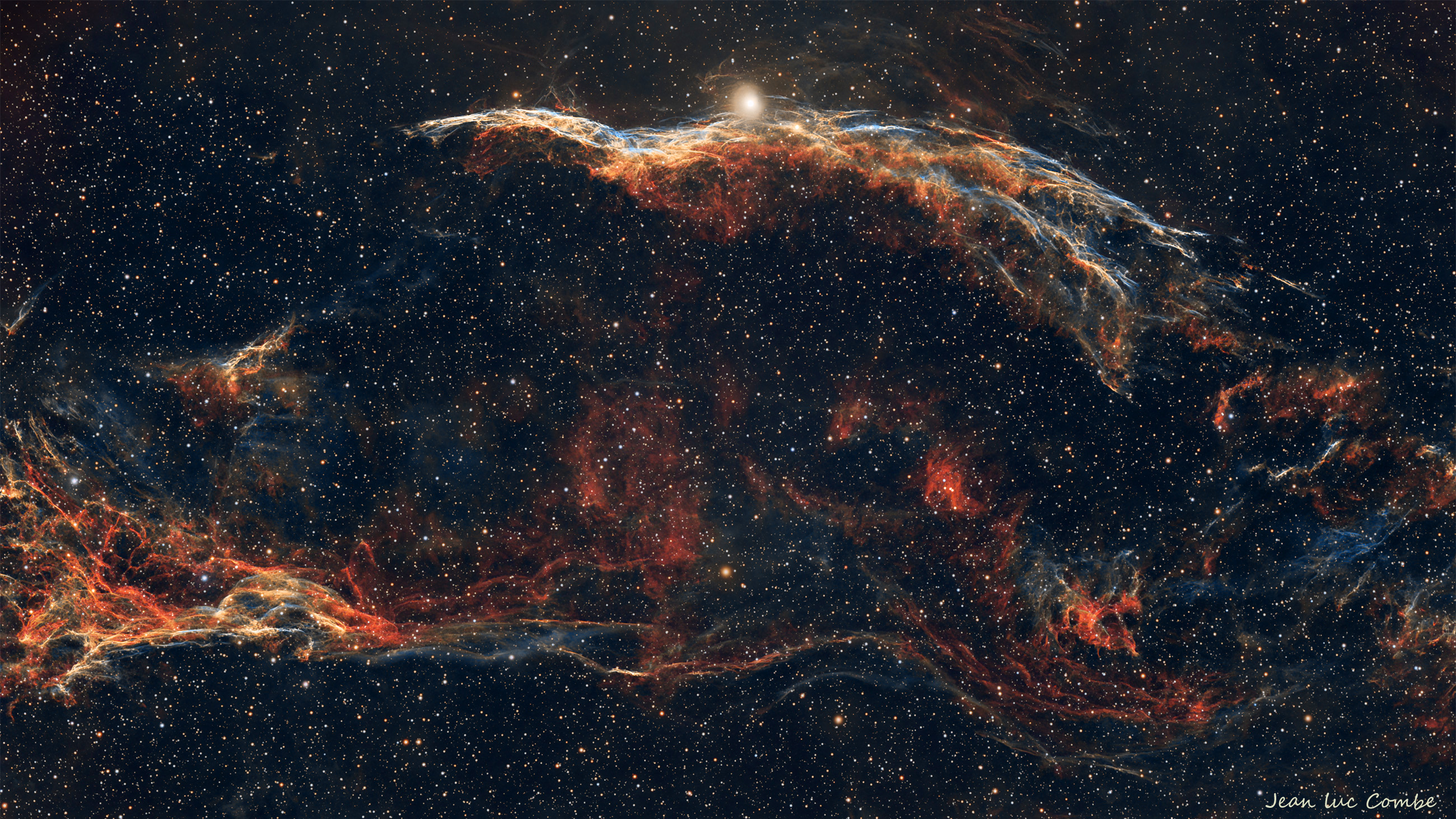 ngc6950 Nébuleuse du balai de sorciere ou du voile