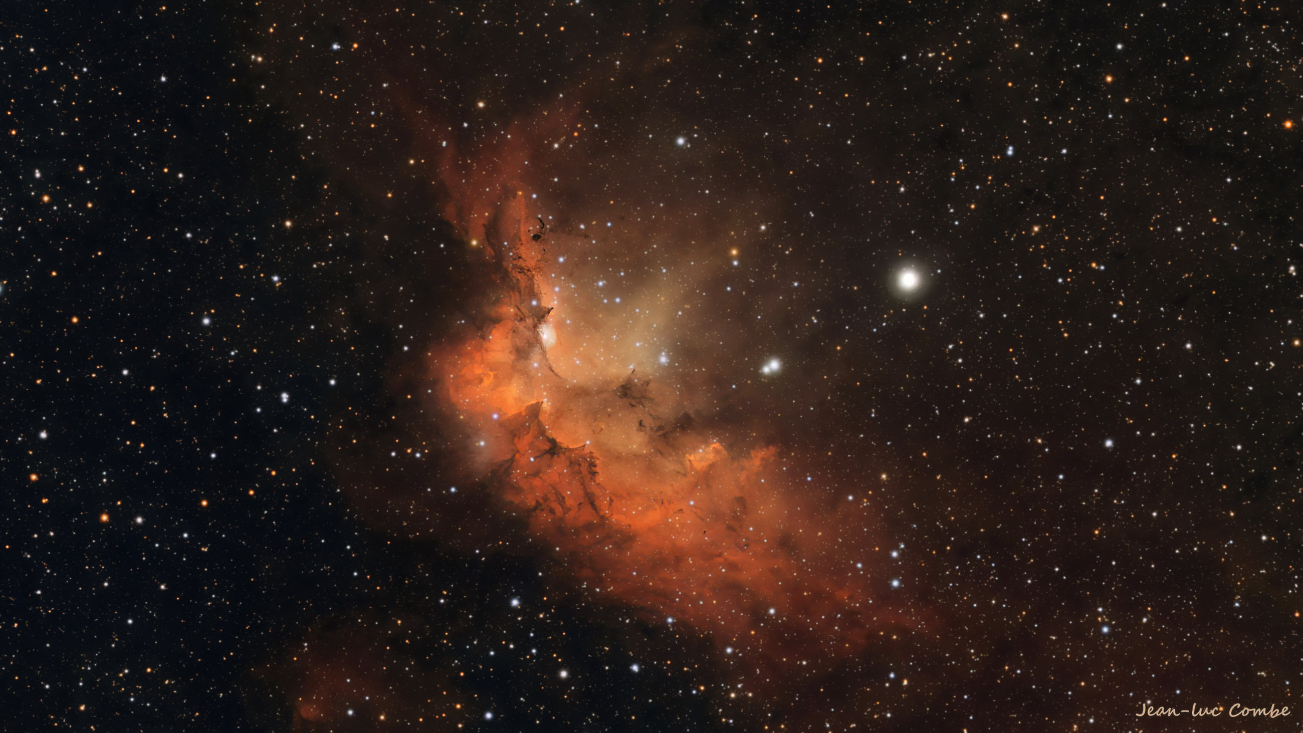 ngc7380 Nébuleuse du sorcier