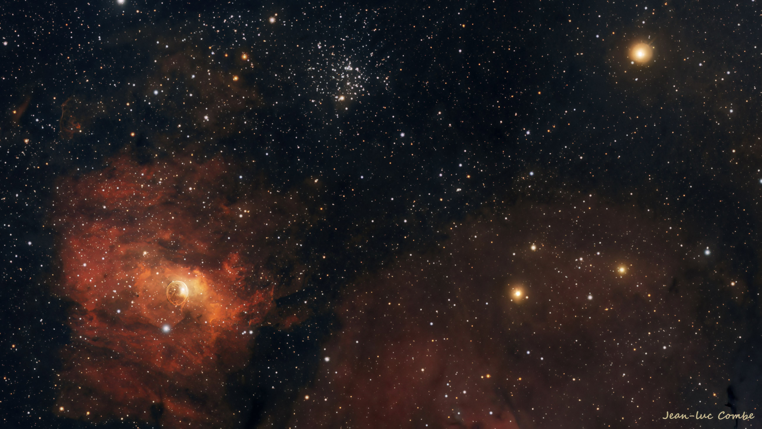 ngc7635 Nébuleuse de la bulle