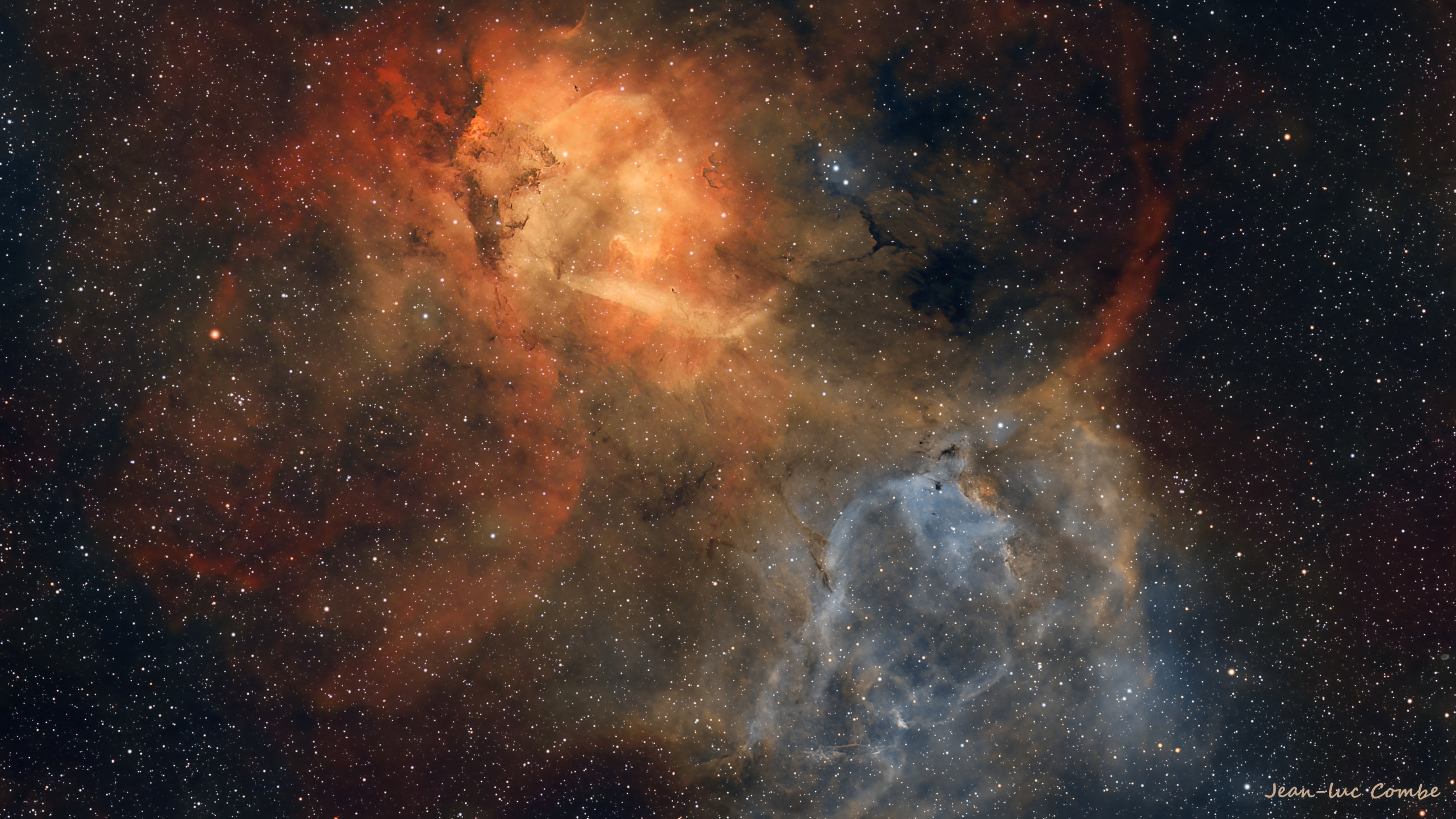 sh2-132 nébuleuse du lion