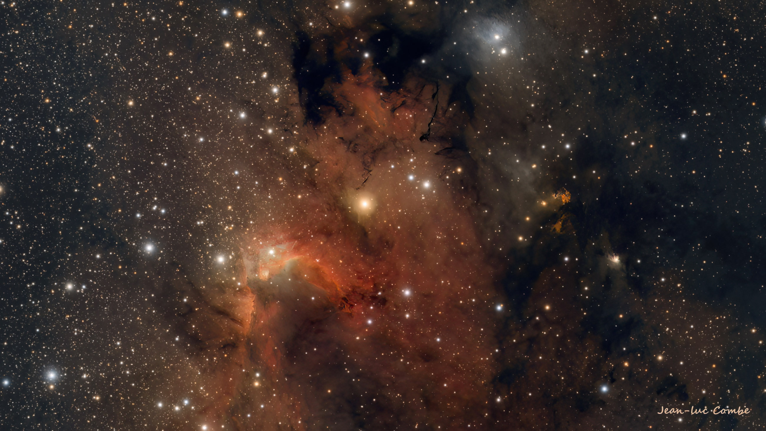 sh2-155 Nébuleuse de la grotte